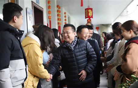 【開(kāi)工大吉】新年新氣象！公司領(lǐng)導(dǎo)班子向干部職工拜年