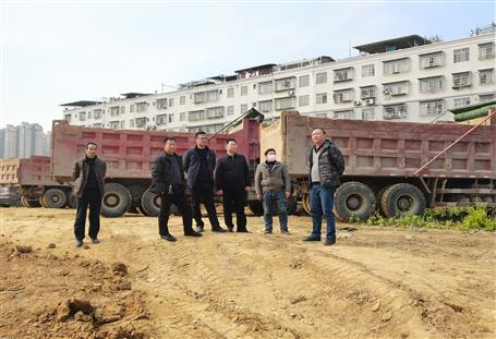 賴海標到桂金分公司所屬項目調(diào)研