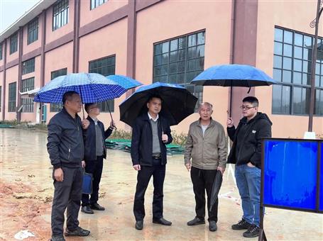 周善學到三江項目調(diào)研指導
