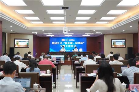 集團(tuán)公司“穩(wěn)業(yè)績(jī)、防風(fēng)險(xiǎn)”專題工作會(huì)議召開