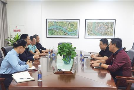 賴海標、陶禮智到柳州祥云集團座談交流