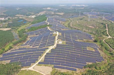 冶建公司這個項目開工了，建設(shè)規(guī)模100MW