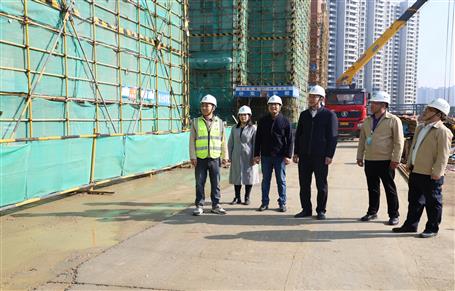 何勇帶隊(duì)到桂華分公司項(xiàng)目開(kāi)展安全生產(chǎn)質(zhì)量綜合大檢查