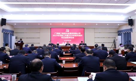冶建公司2025年黨建工作暨2024年度黨組織書記述職評議會議召開
